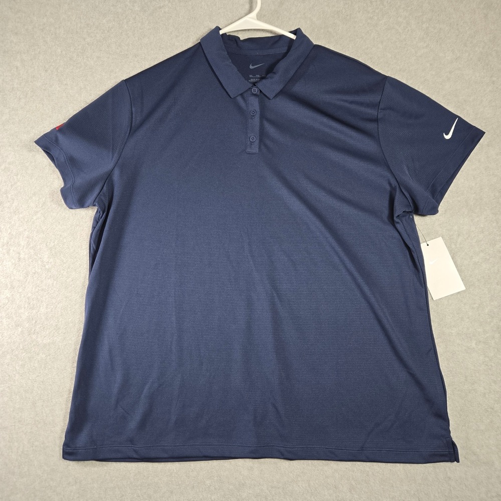Nike Dri-FIT Womens xl Navy Blue Polo Shirt Centennial Toyota Logo NWT